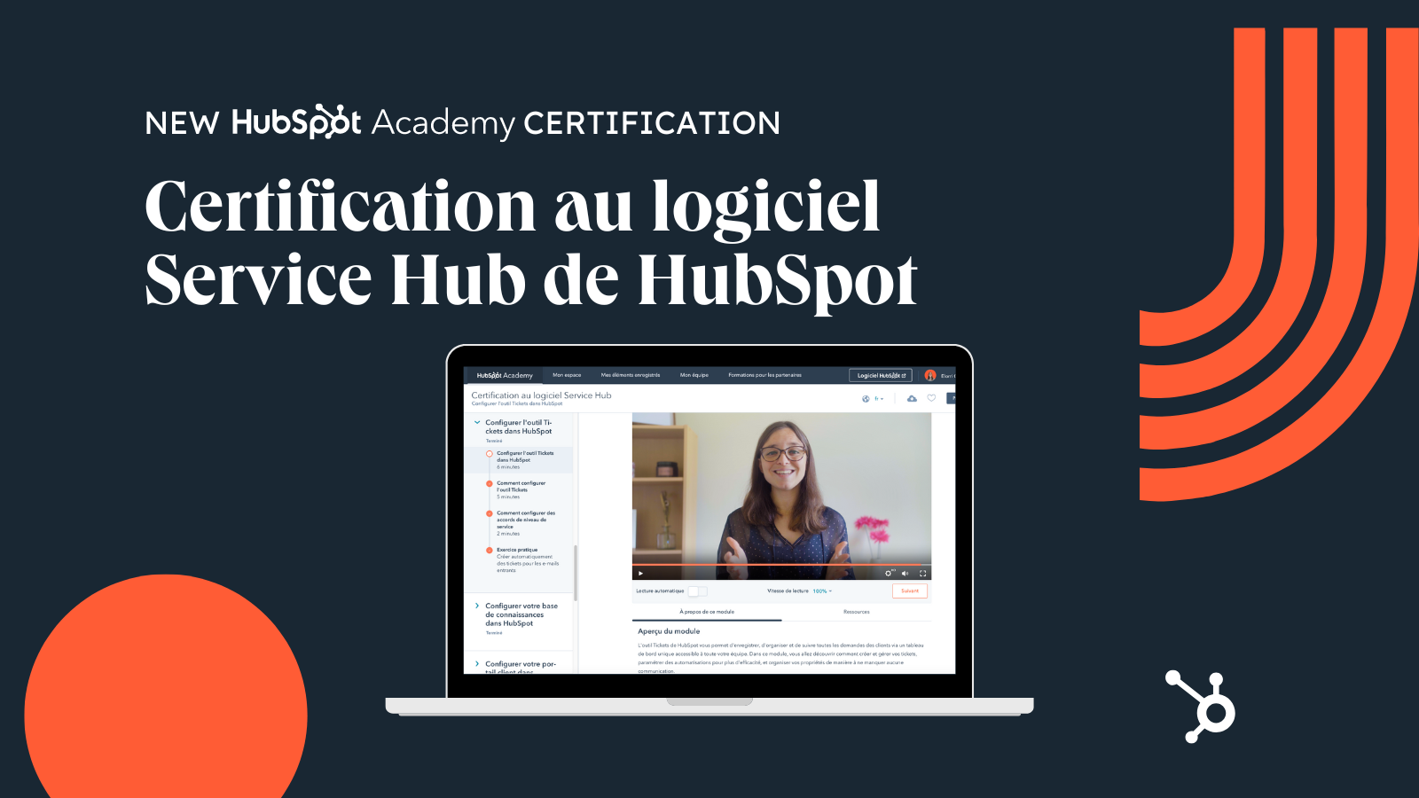 Certification gratuite au logiciel Service Hub I HubSpot Academy